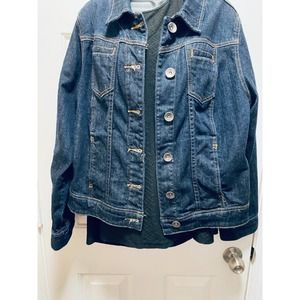 SOLD.  Lane Bryant Dark denim jacket NWOT Size 16